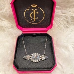 NWT Juicy Couture Rhinestone Necklace Y2K Fashion Jewelry